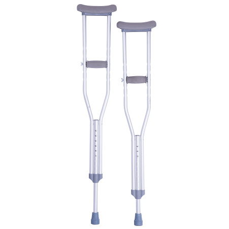 Medical Walking Crutches with Underarm Pad and Hand Grip