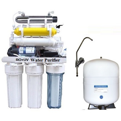 8-Stage RO+UV Alkaline Water Purifier