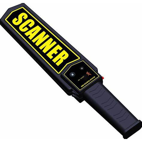 Super Scanner Metal Detector Security Alarm