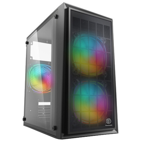 Revenger Fire Mid Tower RGB Gaming Casing