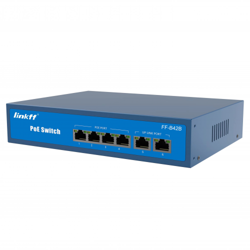 Linkff B42B 4-Port PoE Network Switch