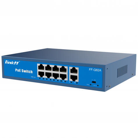 Linkff FF-Q82A 8-Port Unmanaged  PoE Switch