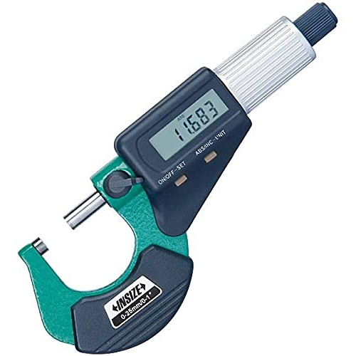 INSIZE 3109-25A 0-25mm Digital Outside Micrometer