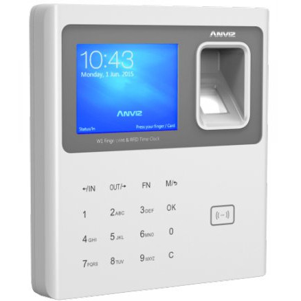 Anviz W1 Fingerprint RFID Card Time Attendance Machine