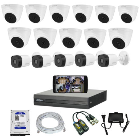CCTV Package Dahua 16-CH DVR 2MP 16-Pcs Camera