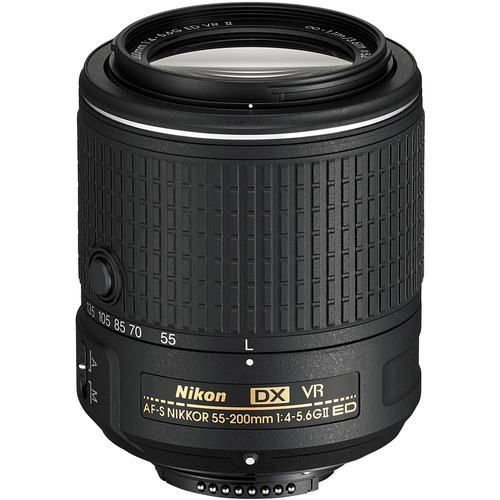 Nikon AF-S Nikkor 55-200mm 1:4-5.6GII ED VR Lens