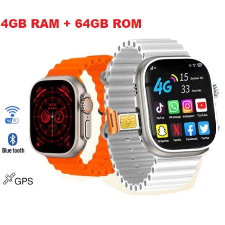 S8 Ultra 5G Smart Watch with SIM card