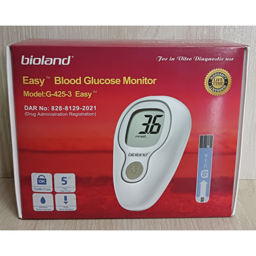 Bioland G-425-3 Easy Blood Glucose Monitor