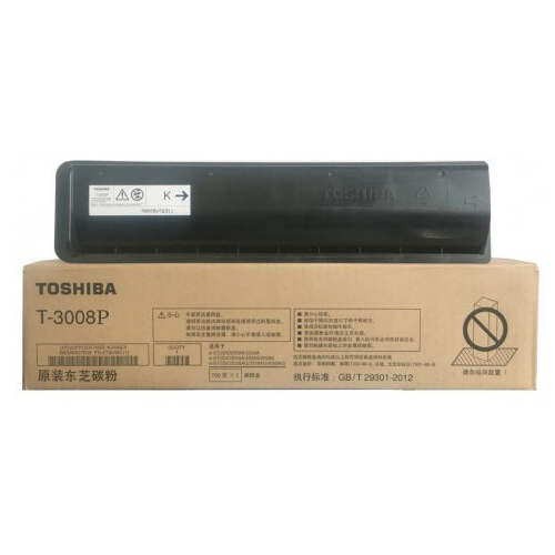 Toshiba T-3008P Genuine Black Copier Toner Cartridge