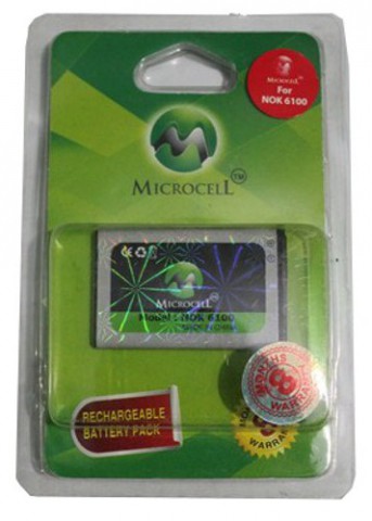 Microcell Green Li-ion Battery BL-4C for Nokia Mobile Phone