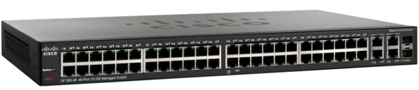 Cisco SF300-48 Strong Security 10/100 Managed Network Switch