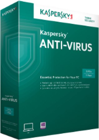 Kaspersky Anti-Virus Security 1 Year License for 3 Computer