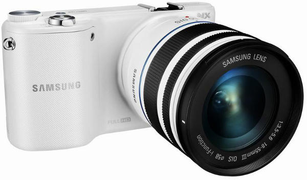 Samsung Camera 20MP Mirrorless Interchangeable Lens NX2000