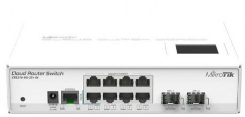 Mikrotik 10G 64MB RAM 8x Gigabit Cloud Router Network Switch