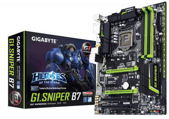 Gigabyte G1.Sniper B7 Intel B150 Express Chipset Motherboard