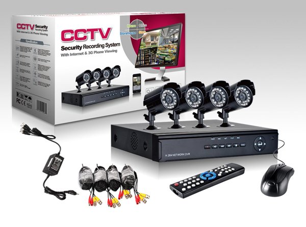 CCTV Package Lionvision LV-K5104AHD AHD 4 Pieces Camera