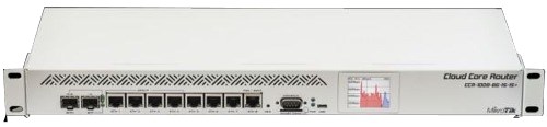 Mikrotik CCR1009-8G-1S-1S+ Cloud Core Ethernet Router 9 Core