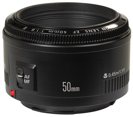 Canon EF 50mm f/1.8 II Prime Lens