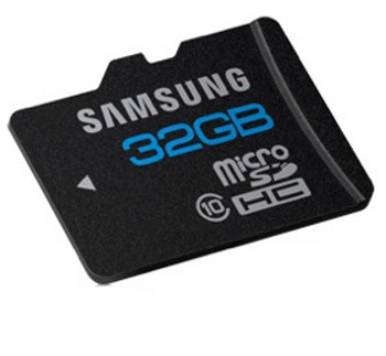 Samsung 32GB 48 MB/s Read Micro SD Class 10 Memory Card