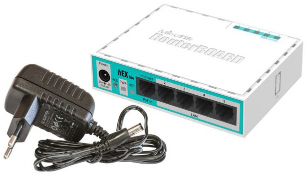 Mikrotik RB750r2 Five LAN Ports 64MB RAM Ethernet Router