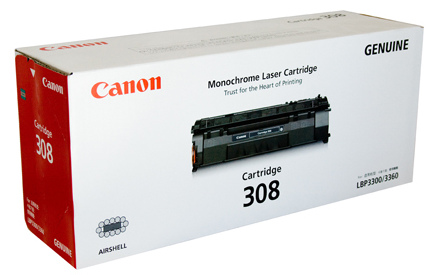 Canon 308 LaserJet 3000 Page Yield Toner Cartridge