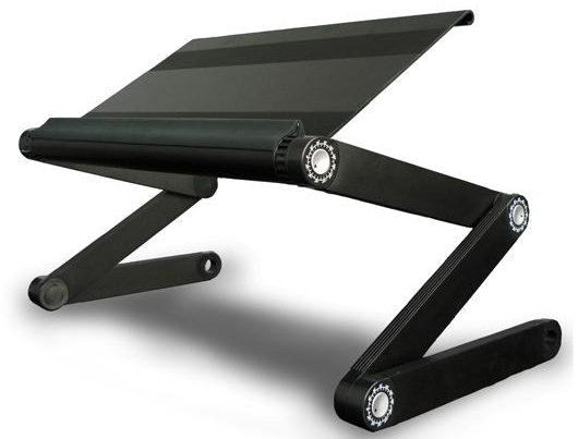 Laptop Table T9 Aluminium Alloy Surface USB Cooling Fan