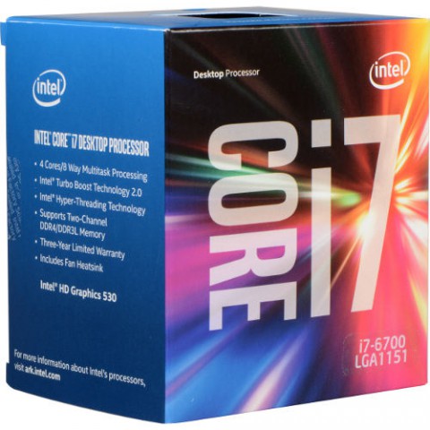 Intel Core i7 6700 6th Gen 4.0GHz 8MB Cache Processor