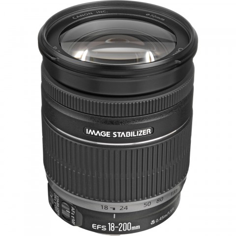Canon EF-S 18-200mm f/3.5-5.6 IS DSLR Camera Lens