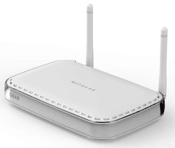 Netgear WNR614 Wireless N 300 Mbps 5 Port Wi-Fi Router
