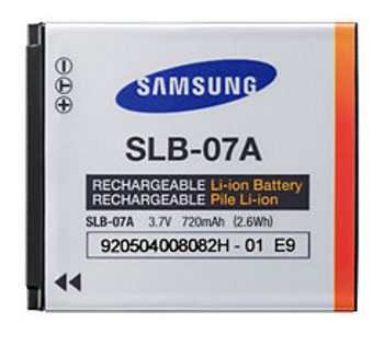 Samsung SLB-07A Rechargeable Li-Ion Digital Camera