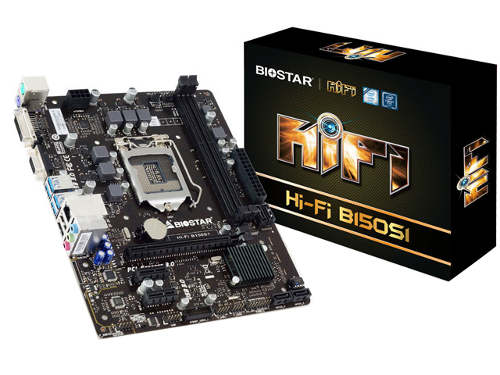 Biostar HiFi B150S1 Intel 6th Generation UEFI BIOS Mainboard Price in