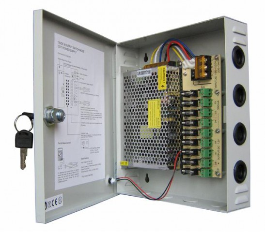 CCTV Power Supply Box 120V 50Hz
