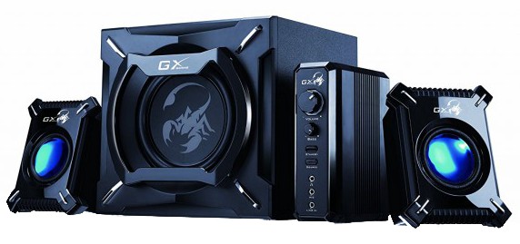 Genius GX G2000 RMS 45W MDF Wooden Cabinet Gaming Speaker