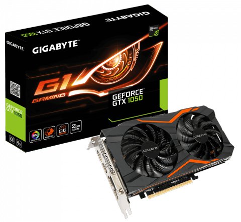 Gigabyte GeForce GTX 1050 Ti 4GB Gaming Graphics Card