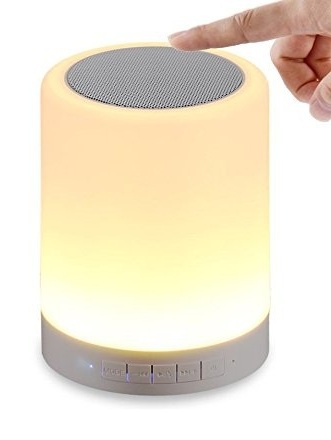 Portable Bluetooh Wireless Speaker RGB Lamp TF Card
