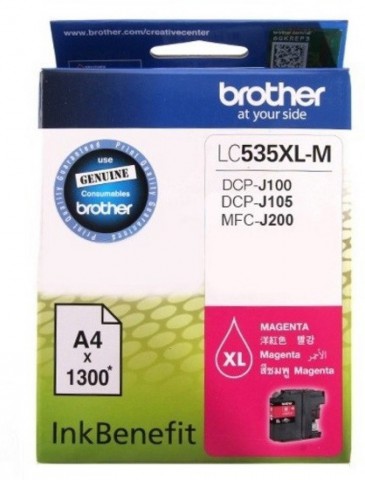Brother LC535XL-M Magenta Color Printer Ink Cartridge