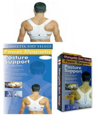 Power Magnetic Posture Back Support