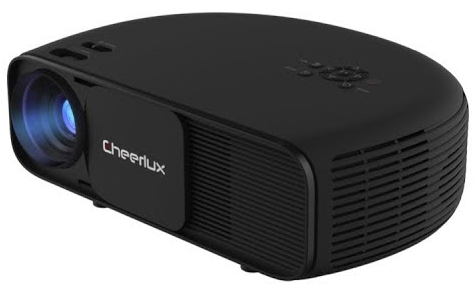Cheerlux CL760 3200 Lumens Projector with Built-In TV