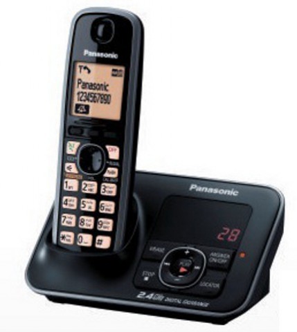 Panasonic KX-TG3721SXB Digital Cordless Home Telephone