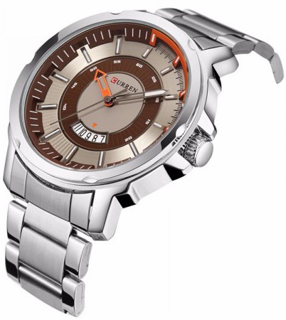 Curren 8229 Luxury Round Analog Dial Sports Man Wrist Watch