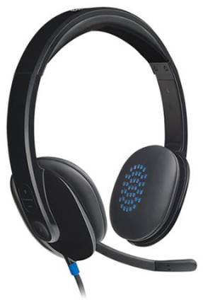 Logitech H540 Wired USB Premium Noise Canceling PC Headset