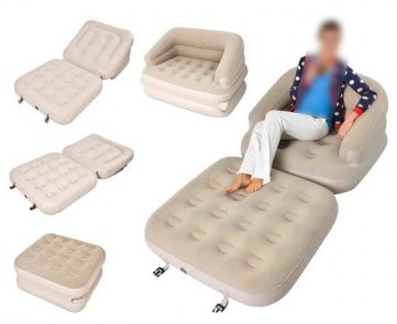 Relax 5-in-1 Folding Inflatable Air Sofa Cum Bed Price in ...