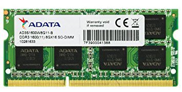 Adata AD3S1600W8G11-R 8GB DDR3L 1600MHz Laptop RAM