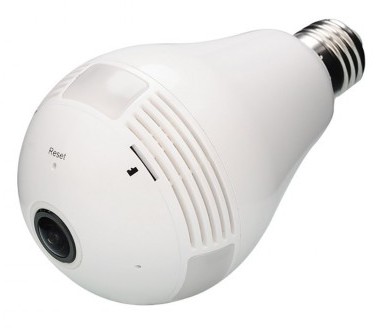 Escam QP135 WIFI Day / Night 1.3 Megapixel Bulb IP CC Camera