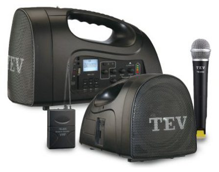 TEV TA-120 Wireless Microphone Lightweight PA System