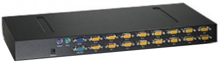 Micronet SP226D USB or PS/2 16 Port Combo KVM Switch