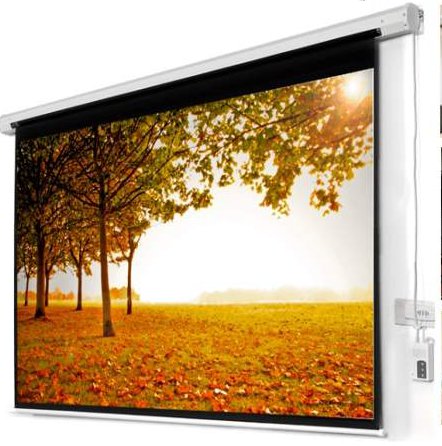 High Quality 10 Feet Electric Projector Screen