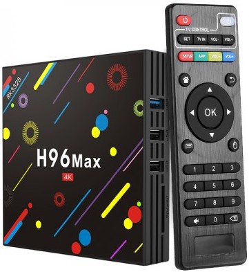 Android TV Box H96 Max 4K 4GB RAM Hexa Core 32GB ROM