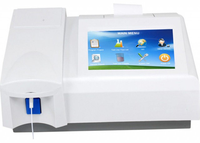 Bio Chemistry Analyzer 7 Inch Color LCD Touch Screen