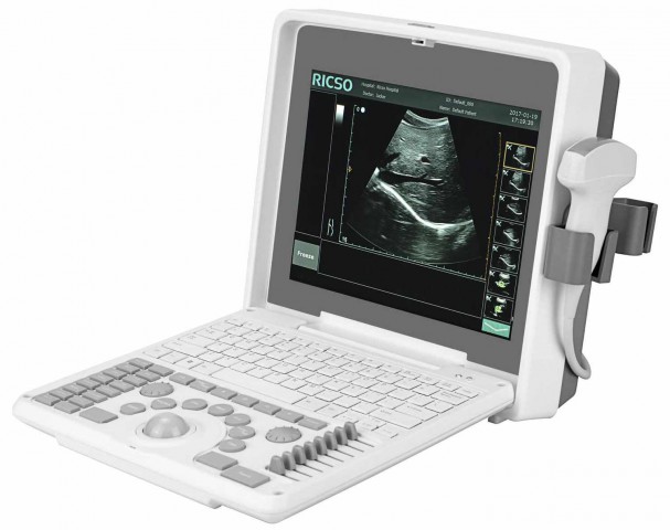 Ricso Aurora A3 12 Inch LED Display Color Ultrasound Scanner